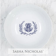 Sasha Nicholas Medium White Weave Serving Bowl