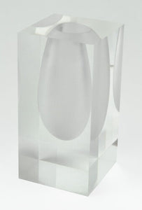 Acrylic Frosted Vase