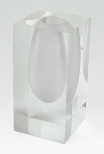 Acrylic Frosted Vase
