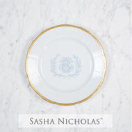 LKS Weave Gold Salad Plate