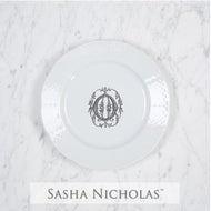 Lambert Monogram Salad Plate