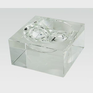 Crystal Square Bowl