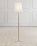Jana Gold Ball Table Lamp with white shade